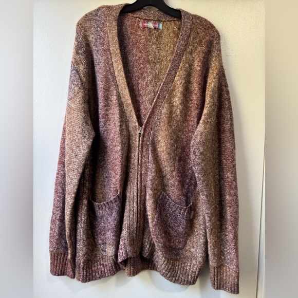 Urban Outfitters Men’s Skye Zip Cardigan Sz L - Picture 3 of 11